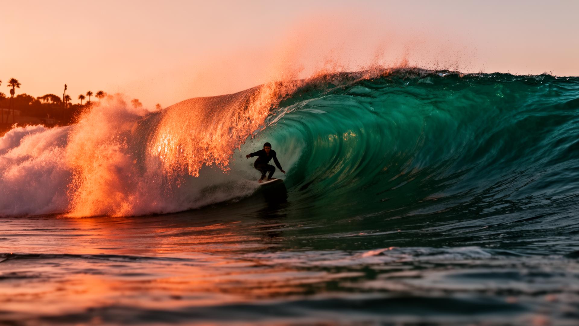 Reading the line: a Trestles morning
